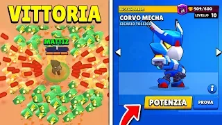 SE VINCO POTENZIO AL MASSIMO TUTTI I MIEI BRAWLER!! Brawl Stars ITA