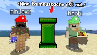 J'ai troll un Noob avec des Items Ultra Wtf sur Minecraft..