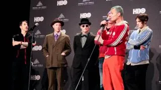 VIDEO: Exclusive Red Hot Chili Peppers Interview at Rock Hall 2012 Induction