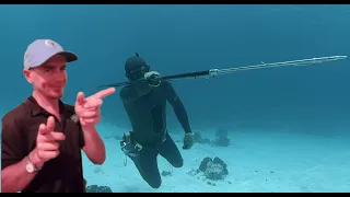 How to use a Pole spear