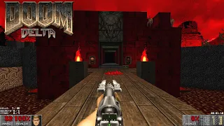 Doom Delta [Pre-release Doom mod] - E3M1: Hell Keep Remake | 4K/60