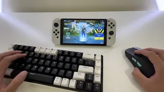 i played on NINTENDO SWITCH with Keyboard & Mouse…