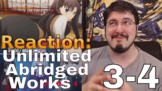 Fate/Unlimited Abridged Works Ep. 3-4: #Reaction #AirierReacts