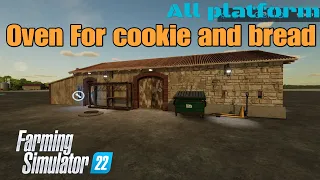 Oven For Cookie and Bread / New mod for all platforms on FS22