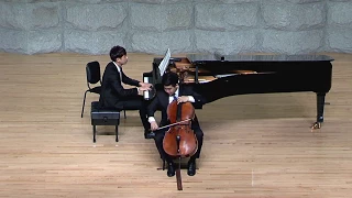 베토벤 첼로 소나타 3번 Beethoven Cello Sonata No. 3, Op. 69 in A Major (Heewon Choi, Jeongwoo Choi)