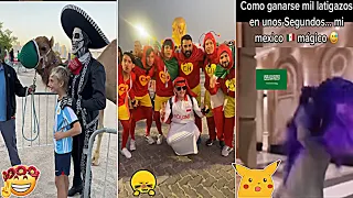 Los MEJORES MOMENTOS de MEXICANOS 🔥 en QATAR MUNDIAL 2022 😂 #3