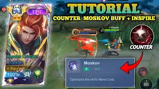 CLAUDE + METEOR COUNTER MOSKOV INSPIRE BUFF !! CLAUDE BEST GAMEPLAY - MLBB