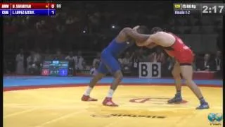 Gold Medal Match : David Safaryan (ARM) - Livan Lopez (CUB) - Budapest 2013