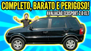 ECOSPORT 2.0 G1 – SUV de SHOPPING RAIZ, BOM e BARATO! (Avaliação)