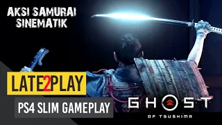 Ghost Of Tsushima Gameplay | PS4 Slim | HDR On