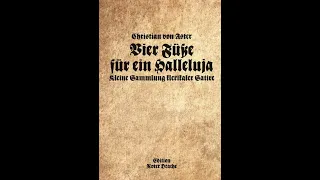 David Gray über Christian von Asters "Vier Füße für ein Halleluja"