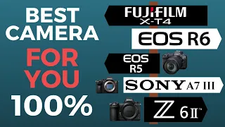 Best Camera for You! Canon R6? Nikon Z6II? FujiFilm X-T4? Sony A7III?