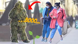 BUSHMAN PRANK  #2🍀 BEST REACTIONS - Пранк: Живой куст