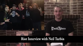 Riot V Interview by Neil Turbin 2015- talk Mark Reale legacy & new album