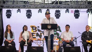 Presidente en el evento Buenaventura, potencia de la vida en la Paz Total - 80 días sin homicidios