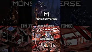 Monsterverse Vs Jurassic Saga (In Terms Of Writing) #edit #godzilla #kong #1v1