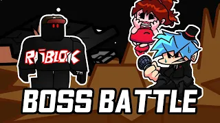 Boss Battle! VS Guest [ROBLOX in FNF] Friday Night Bloxxin' Week 2