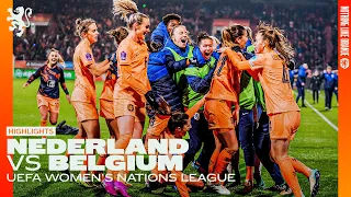 FINAL FOUR AFTER AN INSANE END OF THE GAME! 🔥🤯 | Highlights Nederland - Belgium (05/12/2023)