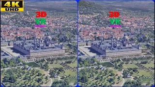 Spain, El Escorial 3D VR, Stereogram, Magic eye, 3D SBS, Google Earth, 스페인 매직아이