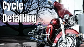 How we detail a Harley Davidson Motorcycle