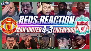 LIVERPOOL FANS DEFEATED REACTION TO MAN UNITED 4-3 LIVERPOOL | FA CUP