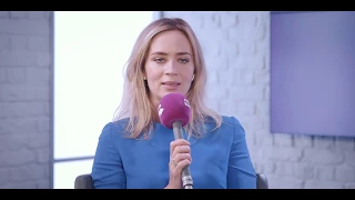 Emily Blunt - "Yes, I'll be James Bond!"
