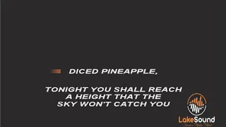 RICK ROSS FT WALE, DRAKE - DICED PINEAPPLES KARAOKE