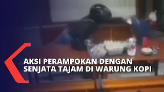 Viral! Aksi Perampokan dengan Senjata Tajam di Warung Kopi Kemang Timur Jakarta