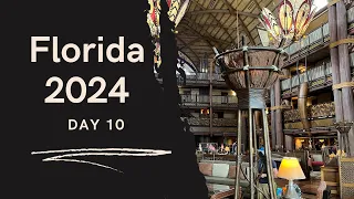 FLORIDA 2024 Day 10 - Animal Kingdom Lodge, WinterSummerland & Saratoga Springs