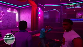 Grand Theft Auto Vice City Malibu Club The Definitive Edition played on Xbox Series X