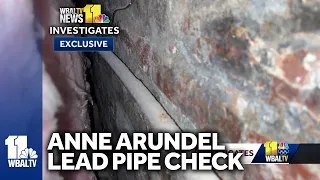 Exclusive: Anne Arundel pipes need to be checked for lead