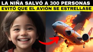 Esta NIÑA EVITA Que AVIÓN Se ESTRELLE y SALVA a 300 PERSONAS!