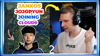 Jankos About JOJOPYUN Joining CLOUD9 👀