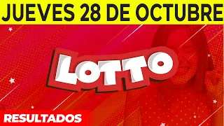 Resultados del Lotto del Jueves 28 de Octubre del 2021