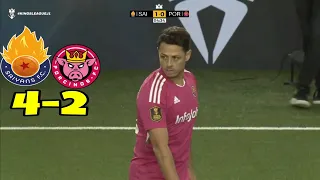 Asi jugó CHICHARITO en PORCINOS FC de IBAI  VS Saiyans FC de THE GREFG