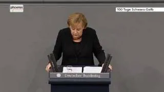 Regierungserklärung von Bundeskanzlerin Angela Merkel am 10.11.2009