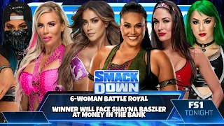 WR3D SMACKDOWN: 6 WOMAN BATTLE ROYAL [WINNER WILL FACE SHAYNA AT MITB]