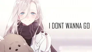 Nightcore - I Don't Wanna Go (Alan Walker) - (Lyrics)