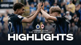 CLUB BRUGGE - ROYAL ANTWERP FC | HIGHLIGHTS | 2023-2024