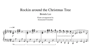 Brenda Lee - Rockin' around the Christmas Tree - Piano