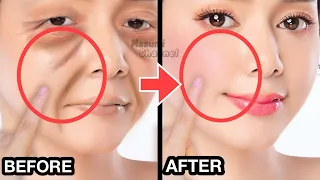 23 mins🔥 Anti-Aging Face Exercise For Laugh Lines, Middle Cheek Lines, Eye Bags! Look Younger
