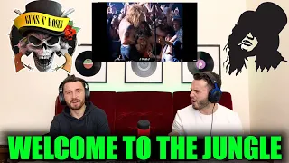 GUNS N' ROSES - WELCOME TO THE JUNGLE | WE ARE IN THE JUNGLE!!! | FIRST TIME REACTION