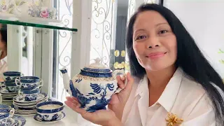 Presentation of My Vintage English Fine Bone China Haul from UK for Resale