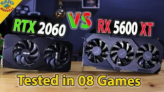 RTX 2060 VS RX 5600XT IN 2023🤔Tested in 08 Games 1080p