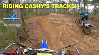 Riding Cashy's tracks!︱Cross Training Enduro shorty