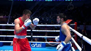 Finals (80KG) TUOHETAERBIEKE TANGLATIHAN (CHN) vs ORALBAY NURBEK (KAZ)| IBA World Championships 2023