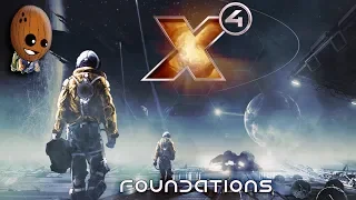X4  Foundations #19➤Ксеноны уничтожены. Акведуки в космосе? Станция Ксенонов а-ля Сердце.