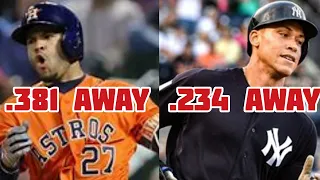 The Truth about Aaron Judge and Jose Altuve.
