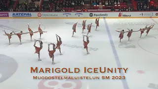 Marigold IceUnity 🥉 Free Skating #MLSM23 #SynchronizedSkating