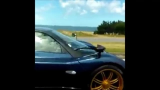 Pagani Zonda Crash: choque en Punta del Este (desde dos ángulos) - Autoblog.com.ar